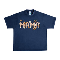 Navy retro mama Urban Heavy Tee - MaliasSmallBusiness