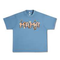 Pebble Blue retro mama Urban Heavy Tee - MaliasSmallBusiness