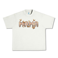 Pistachio retro mama Urban Heavy Tee - MaliasSmallBusiness