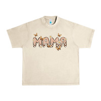 Sandshell retro mama Urban Heavy Tee - MaliasSmallBusiness