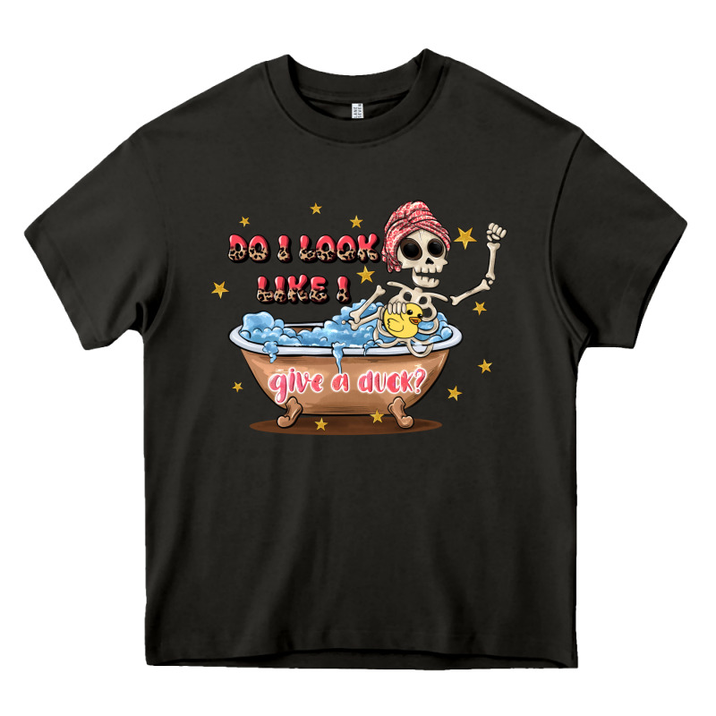 Do I Look Like I Give A Duck Heavy Core Tee by JahusDesignShop | Teevron