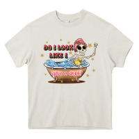 Cream do i look like i give a duck Heavy Core Tee - JahusDesignShop