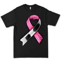 Black breast cancer sport ribbons Premium Tee - AdoDesignShop