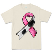 Bone breast cancer sport ribbons Premium Tee - AdoDesignShop