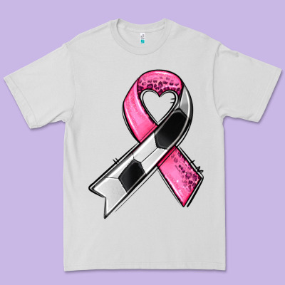 Breast Cancer Sport Ribbons Premium Tee Designed By Adodesignshop