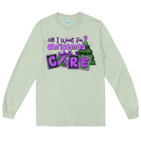 Matcha all i want for christmas is a cure pancreatic canc Long Sleeve Tee - MaliasSmallBusiness