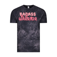 Cloud Black badass warrior Vintage Tee - MaliasSmallBusiness