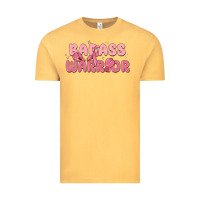 Vintage Mustard badass warrior Vintage Tee - MaliasSmallBusiness