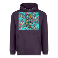Plum fish lures Heavyweight Hoodie - TumblerDesignByShophia