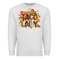 Oatmeal Heather cinco de mayo taco lady Premium Sweatshirt - CowGirlArtShop