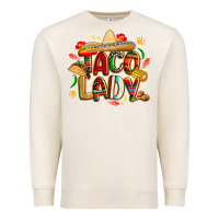 Sandshell cinco de mayo taco lady Premium Sweatshirt - CowGirlArtShop