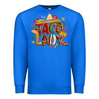 True Royal cinco de mayo taco lady Premium Sweatshirt - CowGirlArtShop