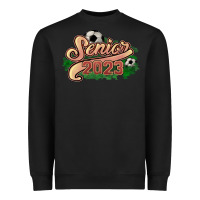 Black senior 2023 soccer Heavyweight Sweatshirt - NancyCooperArtShop