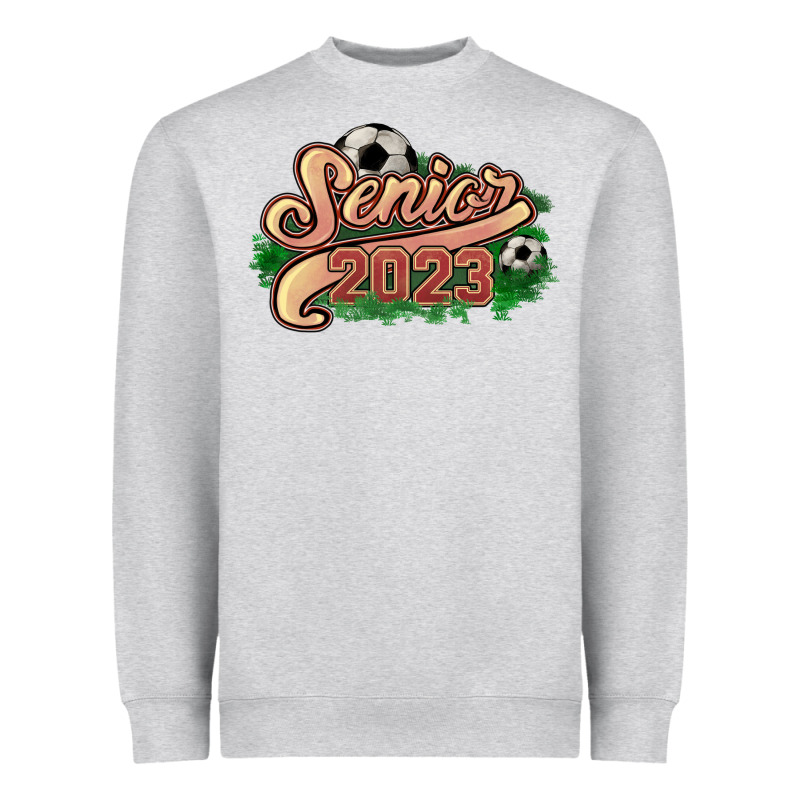 Senior 2023 Soccer Heavyweight Sweatshirt by NancyCooperArtShop | Teevron