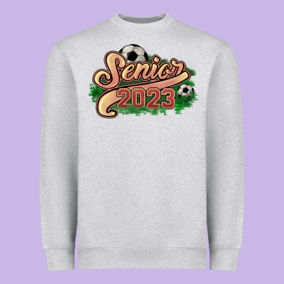 Senior 2023 Soccer Heavyweight Sweatshirt Designed By Nancycooperartshop