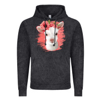 Vintage Black floral baby goat Vintage Hoodie - Jasminsmagicworld