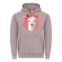 Vintage Zinc floral baby goat Vintage Hoodie - Jasminsmagicworld