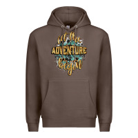 Coffee let the adventure begin 2024 Premium Hoodie - CowGirlArtShop