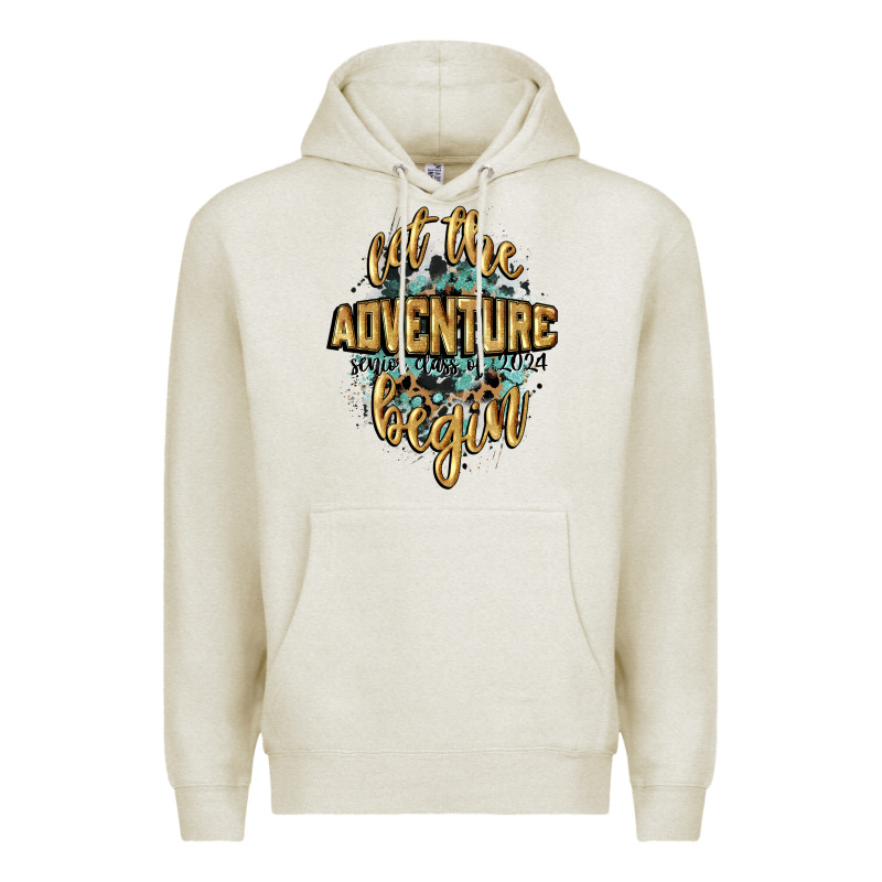 Let The Adventure Begin 2024 Premium Hoodie by CowGirlArtShop | Teevron