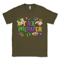 Army Green tax preparer Classic Tee - MaliasSmallBusiness