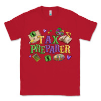 Red tax preparer Classic Tee - MaliasSmallBusiness