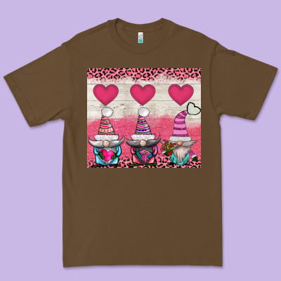 V.d 3 Gnomes And Hearts Premium Tee Designed By Adodesignshop