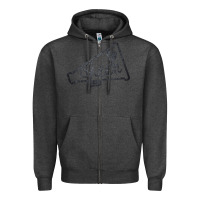 Charcoal Heather Cheer Zipper Hoodie - Bettercallsaul