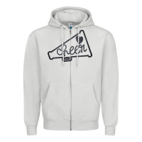 Dove Grey Cheer Zipper Hoodie - Bettercallsaul