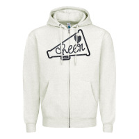 Oatmeal Heather Cheer Zipper Hoodie - Bettercallsaul