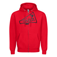 Red Cheer Zipper Hoodie - Bettercallsaul