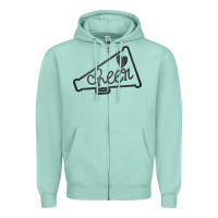 Seafoam Cheer Zipper Hoodie - Bettercallsaul