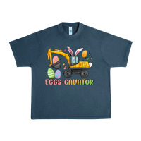 Midnight Navy eggs cavator easter Urban Heavy Tee - MaliasSmallBusiness