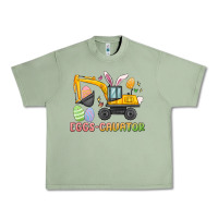 Oil Green eggs cavator easter Urban Heavy Tee - MaliasSmallBusiness