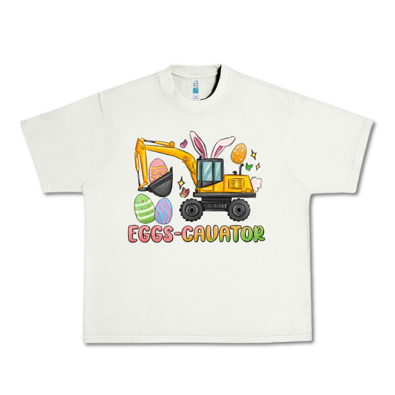 Eggs Cavator Easter Urban Heavy Tee by MaliasSmallBusiness | Teevron