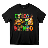 Black cinco de mayo Heavy Core Tee - AdoDesignShop