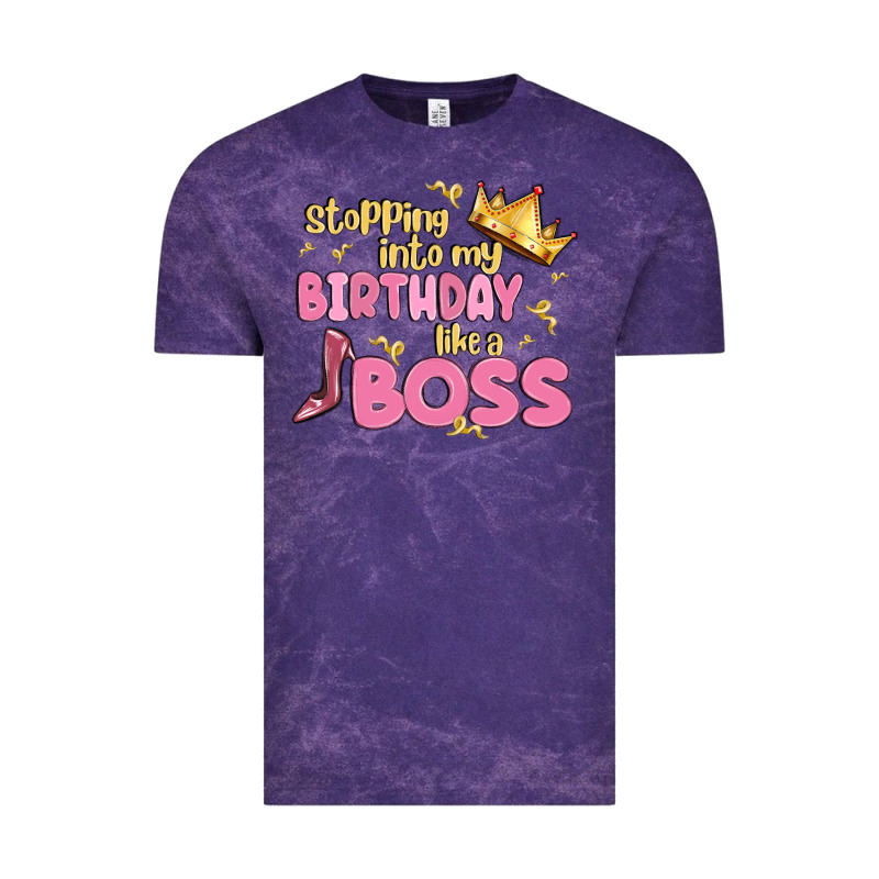Birthday Boss Vintage Tee by MaliasSmallBusiness | Teevron