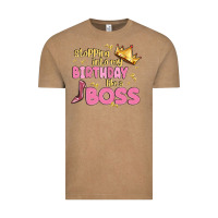 Vintage Coffee birthday boss Vintage Tee - MaliasSmallBusiness