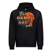 Black it's game day y'all basketball Urban Hoodie - FaDigitalArtStudio
