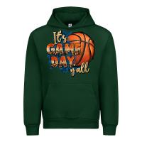 Forest Green it's game day y'all basketball Urban Hoodie - FaDigitalArtStudio
