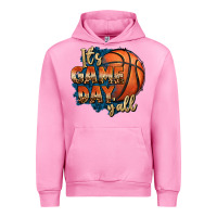 Fuchsia Pink it's game day y'all basketball Urban Hoodie - FaDigitalArtStudio