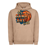 Pigment Burro it's game day y'all basketball Urban Hoodie - FaDigitalArtStudio