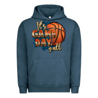 Pigment Midnight Navy it's game day y'all basketball Urban Hoodie - FaDigitalArtStudio