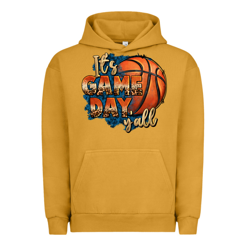It's Game Day Y'all Basketball Urban Hoodie by FaDigitalArtStudio | Teevron