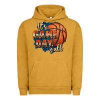 Pigment Peanut Butter it's game day y'all basketball Urban Hoodie - FaDigitalArtStudio
