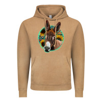 Vintage Camel aztec backsground donkey Vintage Hoodie - Jasminsmagicworld