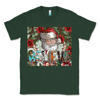 Sports Green Believe Classic Tee - CowhideDigitalArt