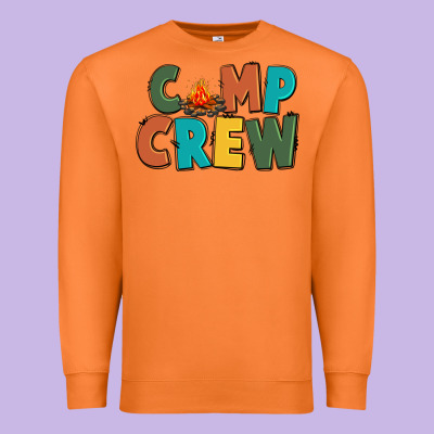 Camp Crew Premium Sweatshirt Designed By Cowgirlartshop