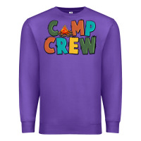 Purple camp crew Premium Sweatshirt - CowGirlArtShop