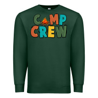 Sports Green camp crew Premium Sweatshirt - CowGirlArtShop