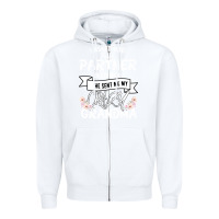 White I Asked God For a Partner In Crime He Sent Me My Crazy Grandma Zipper Hoodie - Bettercallsaul